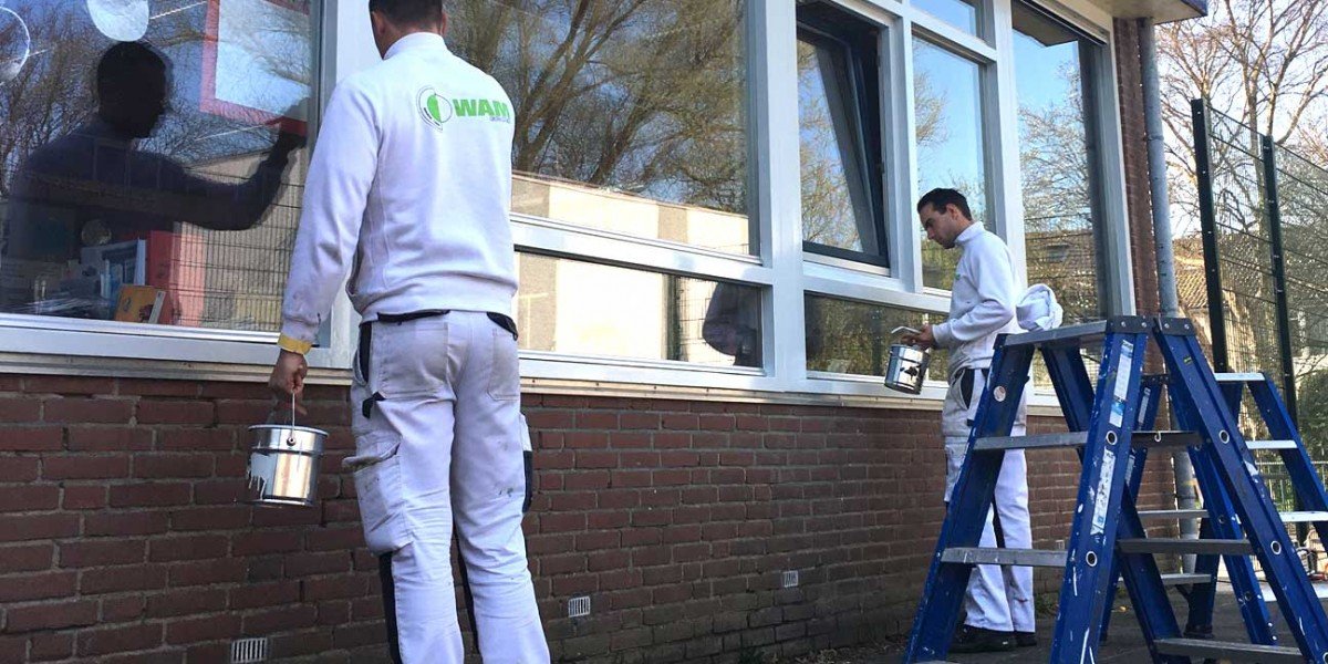 buitenschilderwerk - CBS de Rank en EvenaarAssendelft