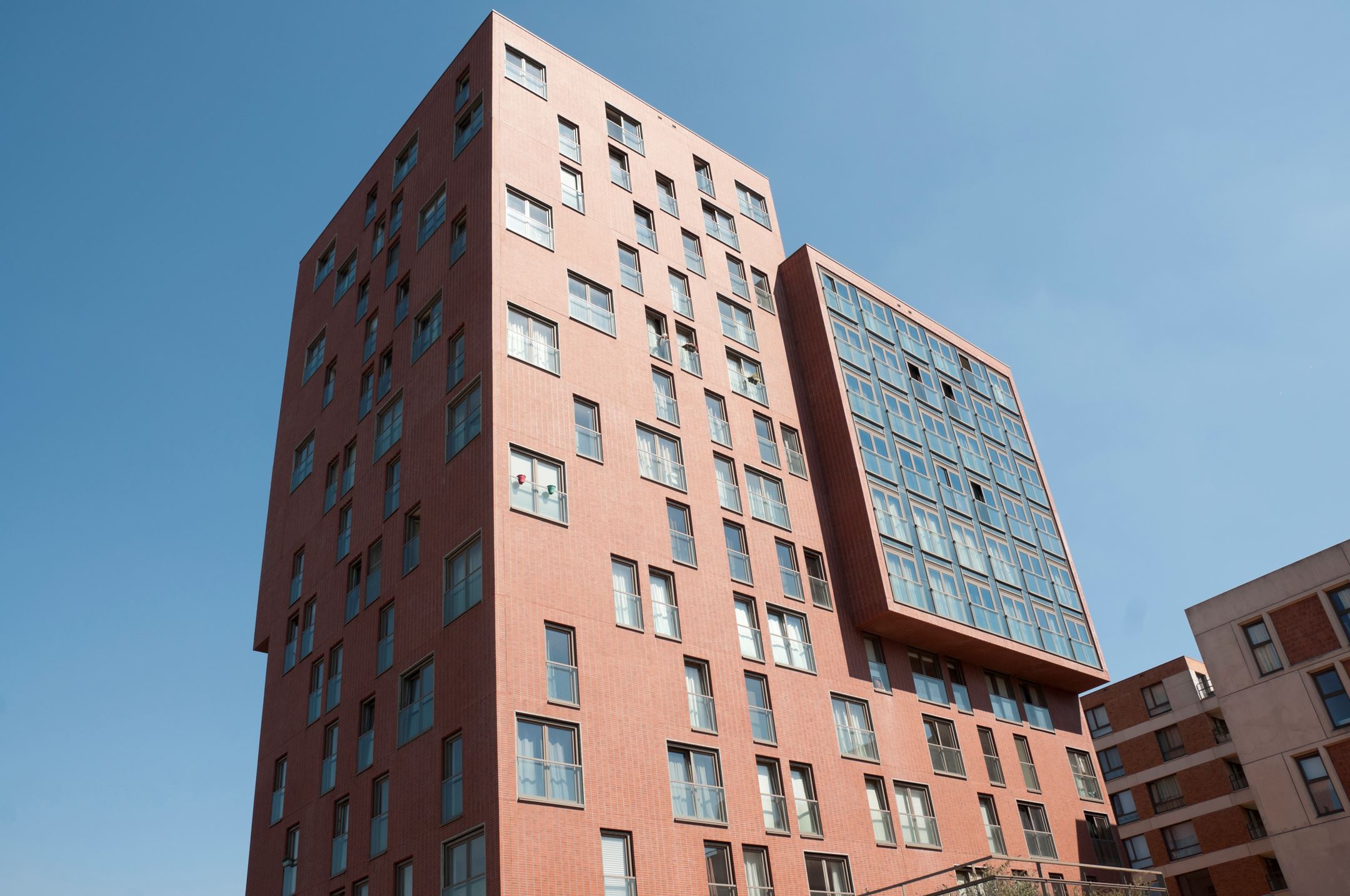 Schilderwerk appartementencomplex in Zaandam